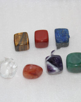 Seven Chakra Ore Gravel Colorful Aura Energy Stone