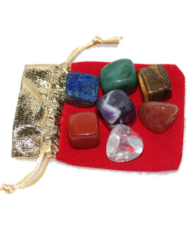 Seven Chakra Ore Gravel Colorful Aura Energy Stone