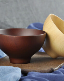 Japanese Jujube Wooden Bowl