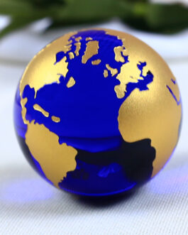 Earth Crystal Ball Desk Decoration