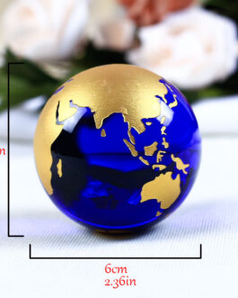 Earth Crystal Ball Desk Decoration