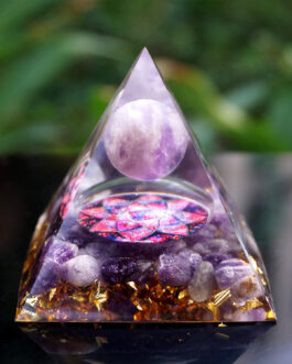 Natural Crystal Gravel Energy Power Pyramids