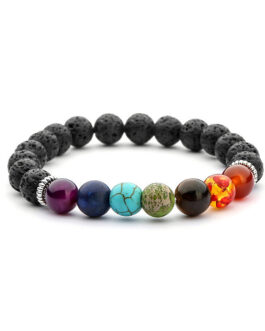 Colorful Chakra Yoga Energy Balance Bracelet