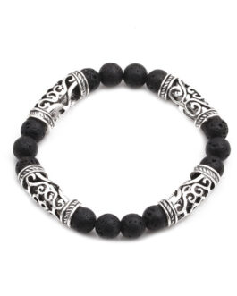 Energy Volcanic Stone Viking Yoga Bracelet