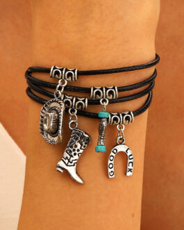 Bohemian Ethnic Style New Multi-layer Leather Bracelet