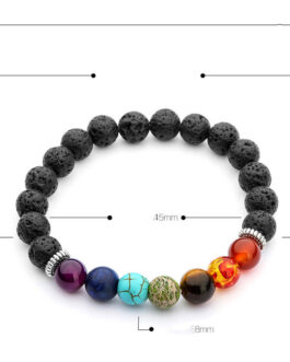 Colorful Chakra Yoga Energy Balance Bracelet