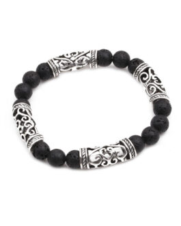 Energy Volcanic Stone Viking Yoga Bracelet