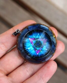 Handmade Epoxy Ogan Energy Gem Pendant