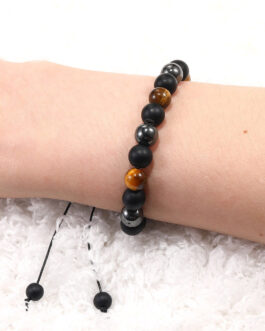 Hand Woven Energy Stone Bead Bracelet