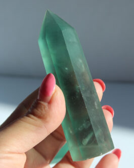 Natural Crystal Column Magic Wand Heals Energy Stone