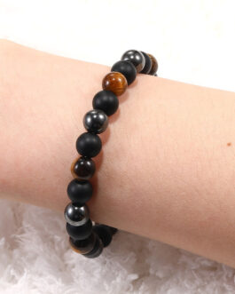 Hand Woven Energy Stone Bead Bracelet