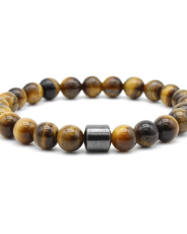 Natural Volcanic Stone Colorful Energy Bracelet