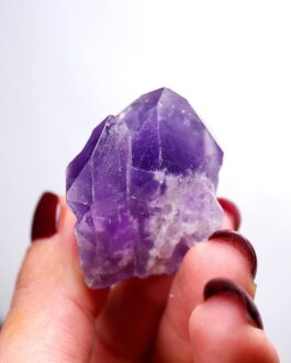 Crystal Macadam Amethyst Tooth Backbone Scepter Energy Stone Mine