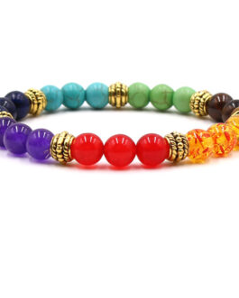 Colorful Chakra Yoga Energy Bracelet