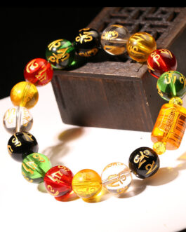 Six-character Mantra Earth And Five Elements Bracelets