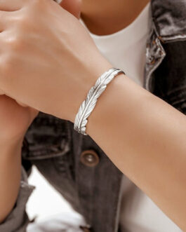 Retro Feather Men’s Fashion Bracelet