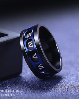 Titanium Steel Hip Hop Simplicity Personality Ring