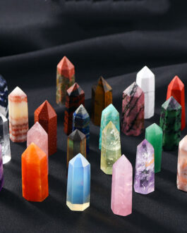 Natural Crystal Pillar Hexagonal Raw Stone