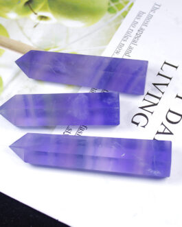 Natural Crystal Column Energy Stone