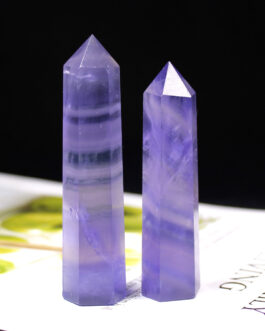 Natural Crystal Column Energy Stone