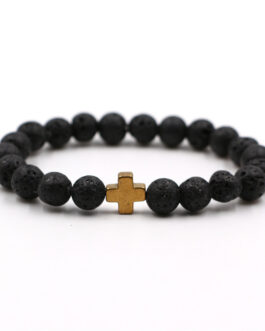 8mm Energy Volcanic Stone Bracelet