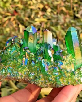 Crystal Energy Poly Prism Rough Stone Ornaments