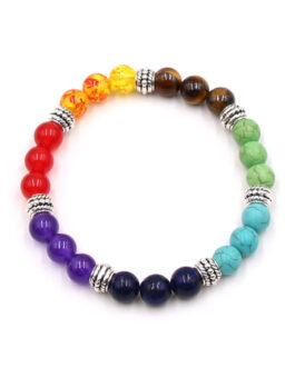 Colorful Chakra Yoga Energy Bracelet