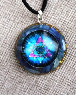 Handmade Epoxy Ogan Energy Gem Pendant