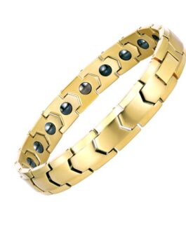 Health Energy Magnetic Therapy Stainless Steel Bracelet