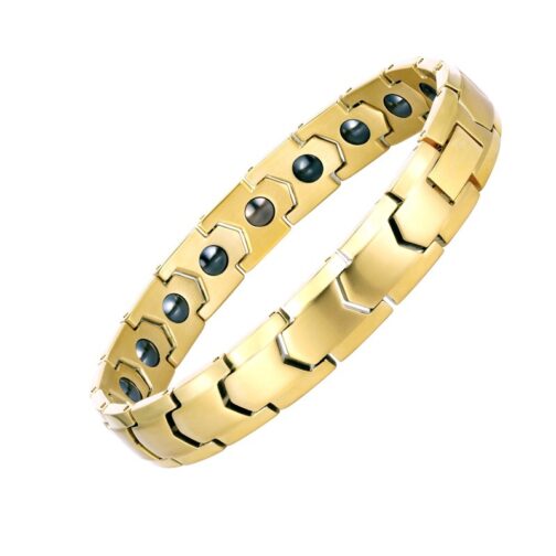 Health Energy Magnetic Therapy Stainless Steel Bracelet - Image 2