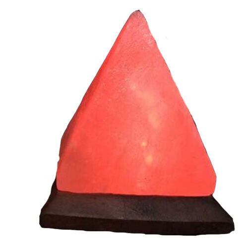 Pyramid-shaped Usb Crystal Colorful Color Changing Salt Lamp - Image 7