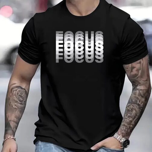 Printed Men's Casual And Comfortable T-shirts