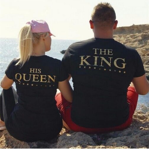 The King & His Queen - T-shirts - Image 3