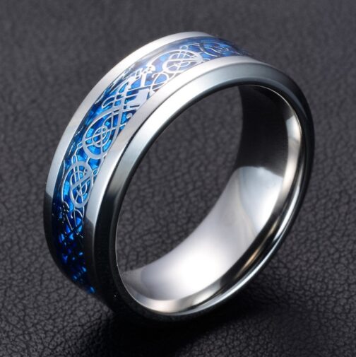 Titanium Steel Dragon Ring - Image 5