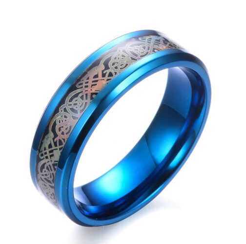 Titanium Steel Dragon Ring - Image 4