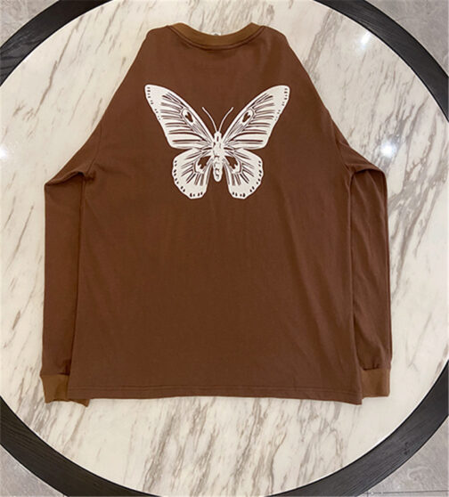 Glowing Butterfly Girl Long Sleeve Top - Image 3