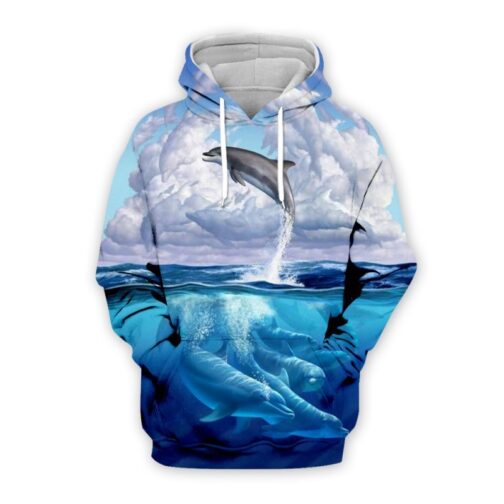 Men's 3D Digital Print Hooded Sweatshirt - Image 3