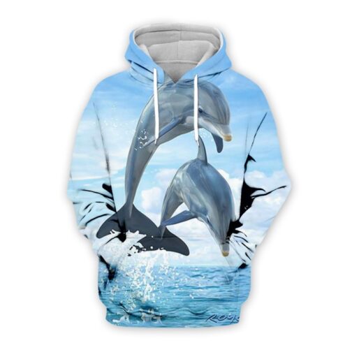 Men's 3D Digital Print Hooded Sweatshirt - Image 8