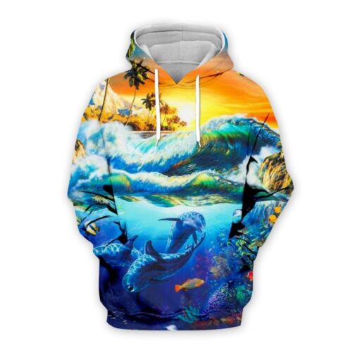 Men's 3D Digital Print Hooded Sweatshirt - Image 4