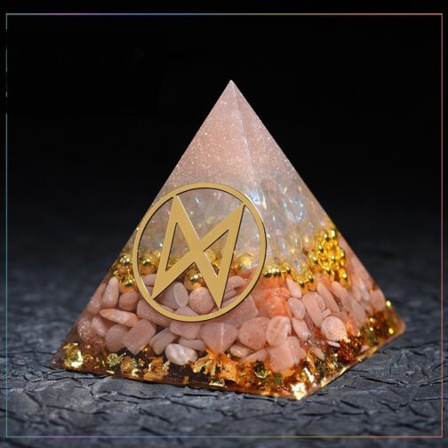 Crystal Gems Ornaments Simple Runes Lucky Fortune Transfer Aogang Energy Tower - Image 5