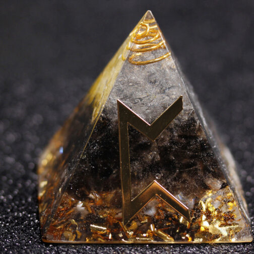 Rune Crystal Epoxy Ogan Energy Pyramid Decoration - Image 10