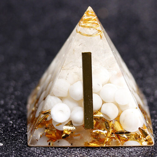 Rune Crystal Epoxy Ogan Energy Pyramid Decoration - Image 5