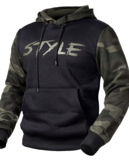 Men’s Camouflage Hooded Pullover Sweatshirt