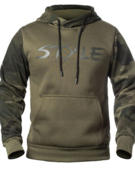 Men’s Camouflage Hooded Pullover Sweatshirt