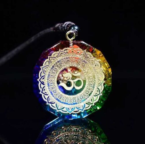 Geometry Chakra Energy Meditation Energy Pendant Necklace