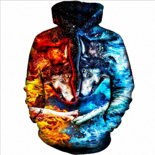 3D Digital Pattern Printing Men'S Sweatshirt - Image 2