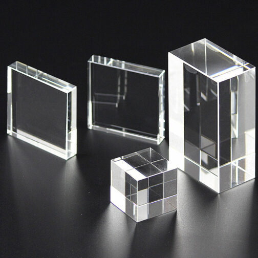 Transparent White Embryo Crystal Cube - Image 2