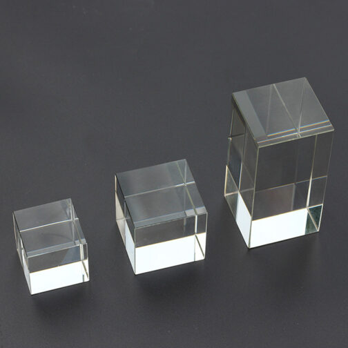 Transparent White Embryo Crystal Cube - Image 4