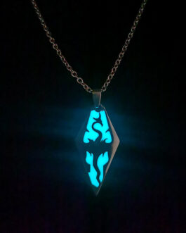 Titanium Steel Luminous Necklace Couple Jewelry