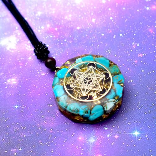 Natural Crystal Seven Chakra Pendant Jewelry - Image 3